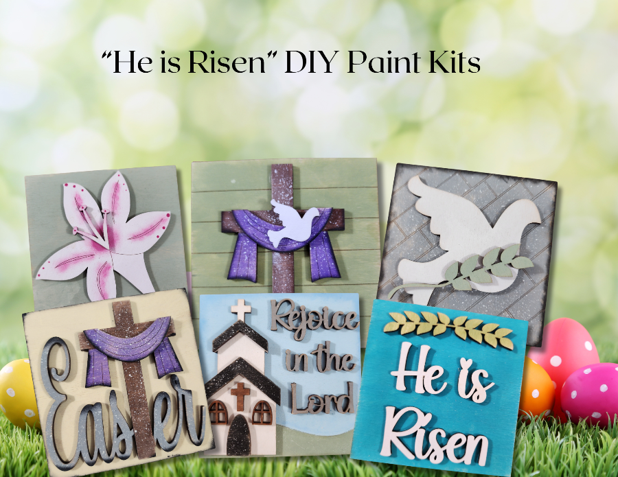 "He is Risen" DIY Kits