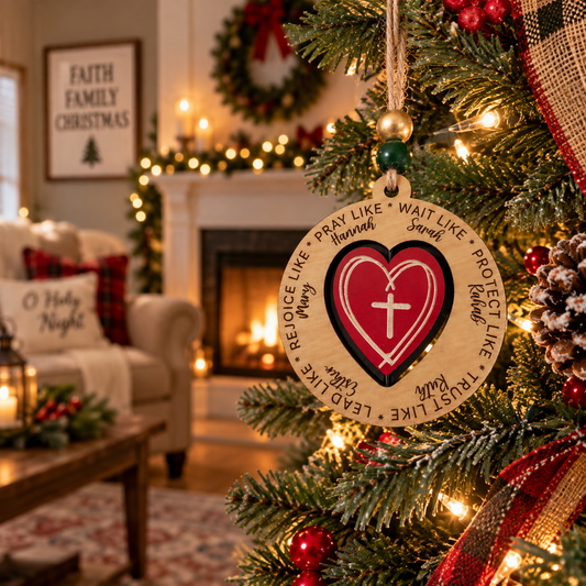 Women of God Spinner Ornament – Christian Christmas Gift