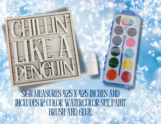 Chillin Like a Penguin DIY Kit