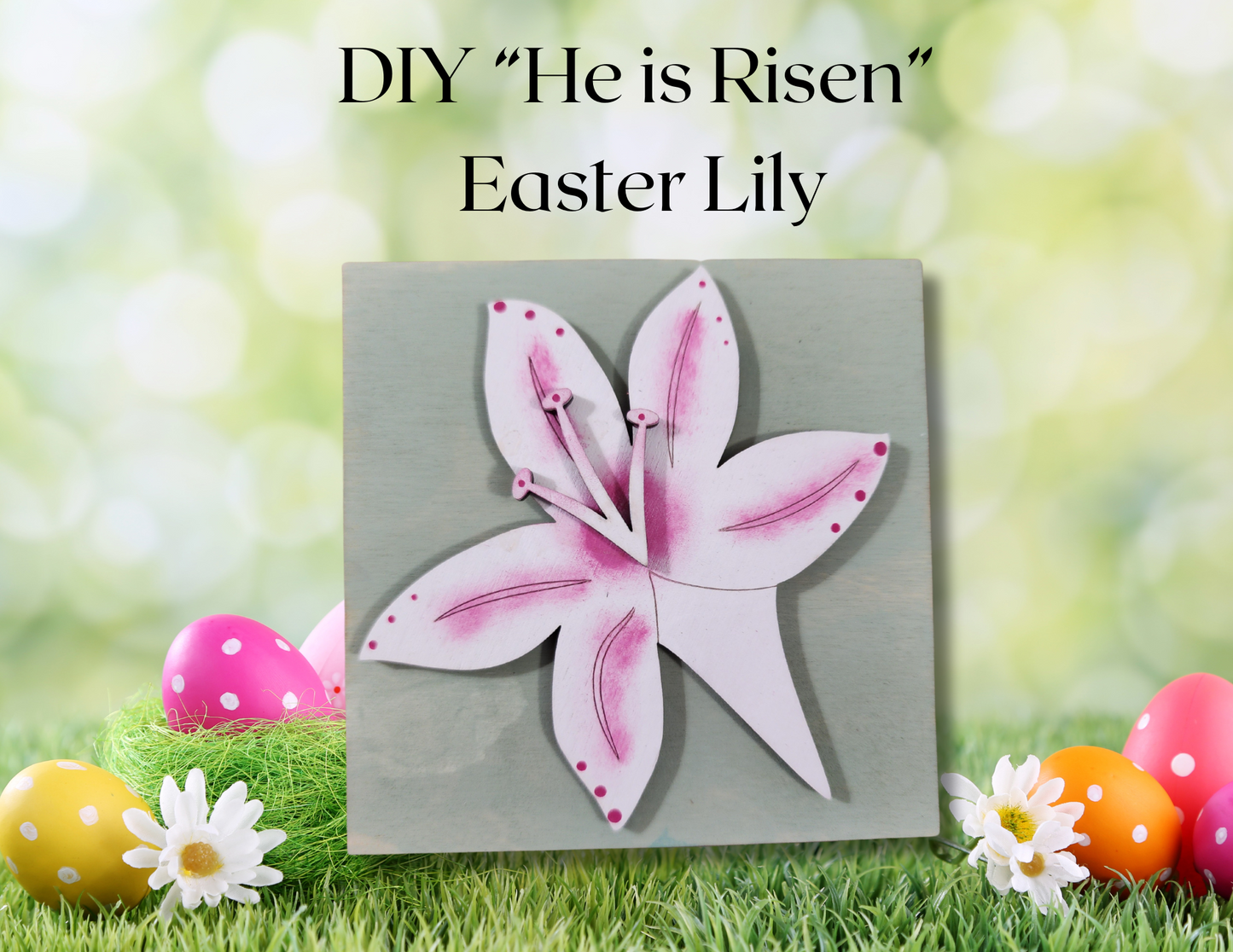 "He is Risen" DIY Kits