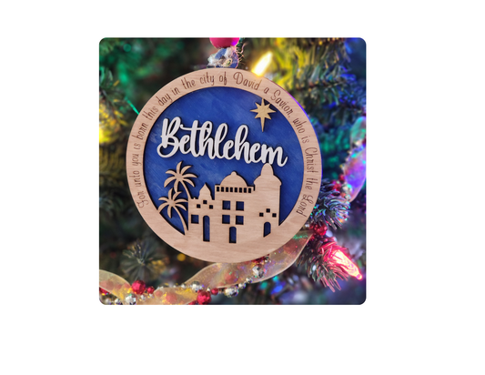 DIY "Reason for the Season" Christmas Ornaments