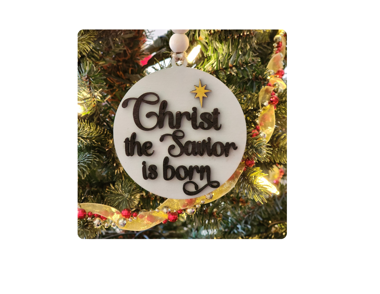 DIY "Reason for the Season" Christmas Ornaments