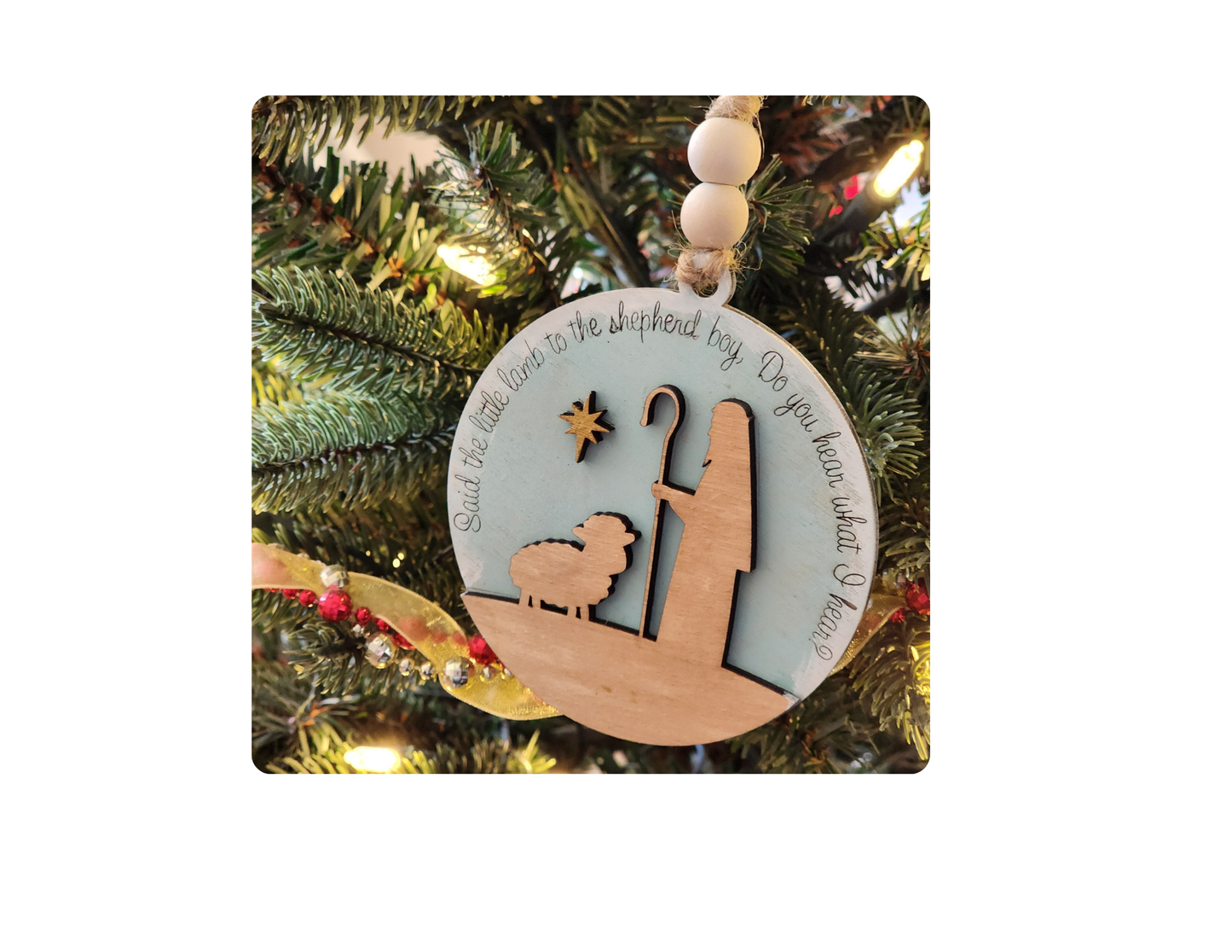 DIY "Reason for the Season" Christmas Ornaments