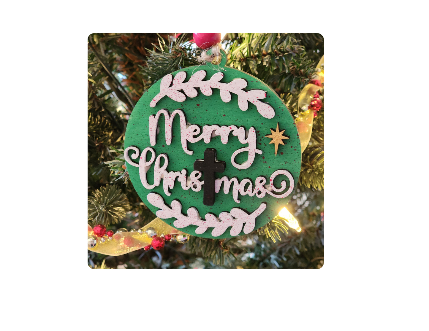 DIY "Reason for the Season" Christmas Ornaments
