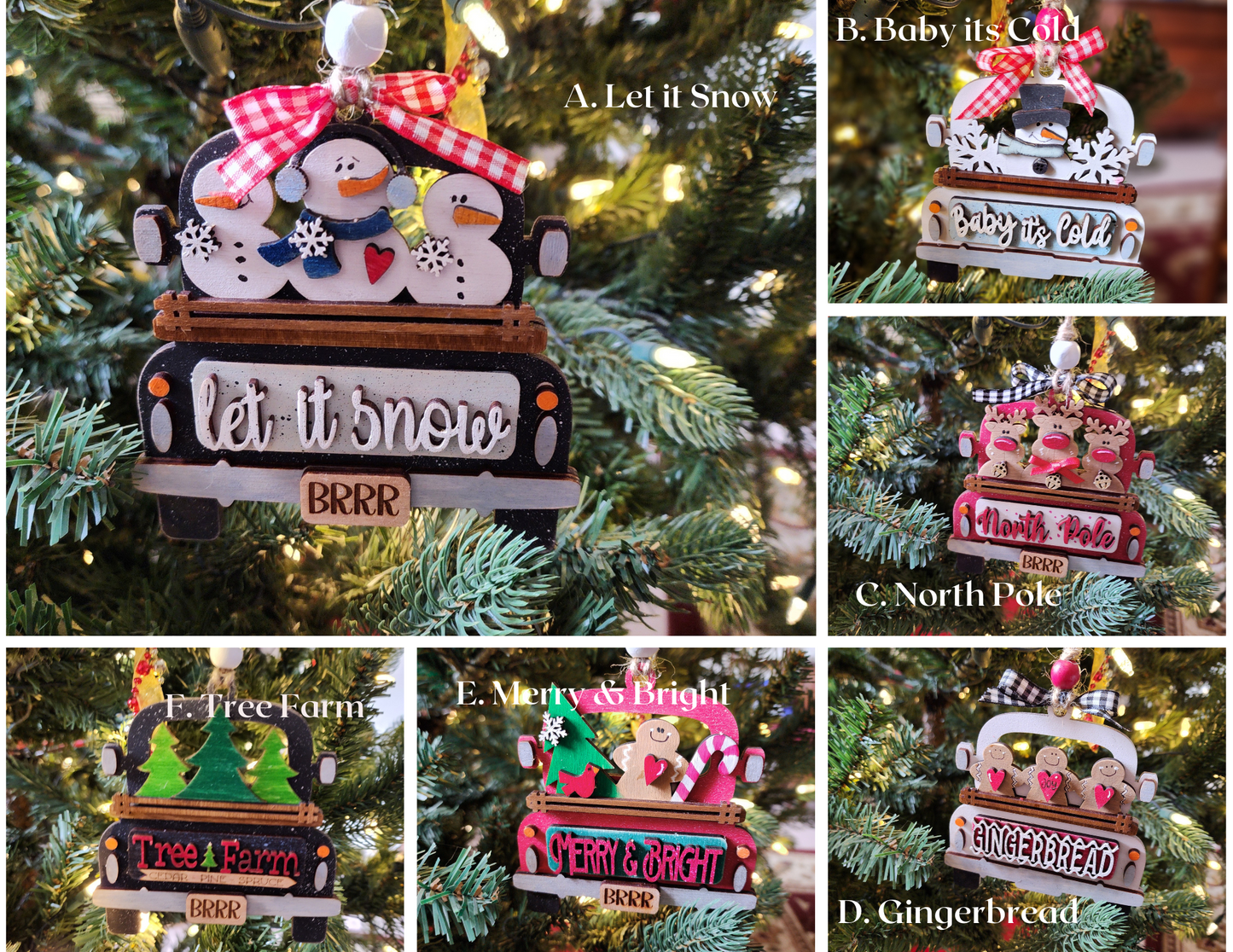 DIY Truck Ornament