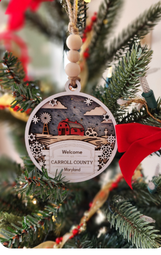 Farm-Themed Ornament - Welcome Home Series