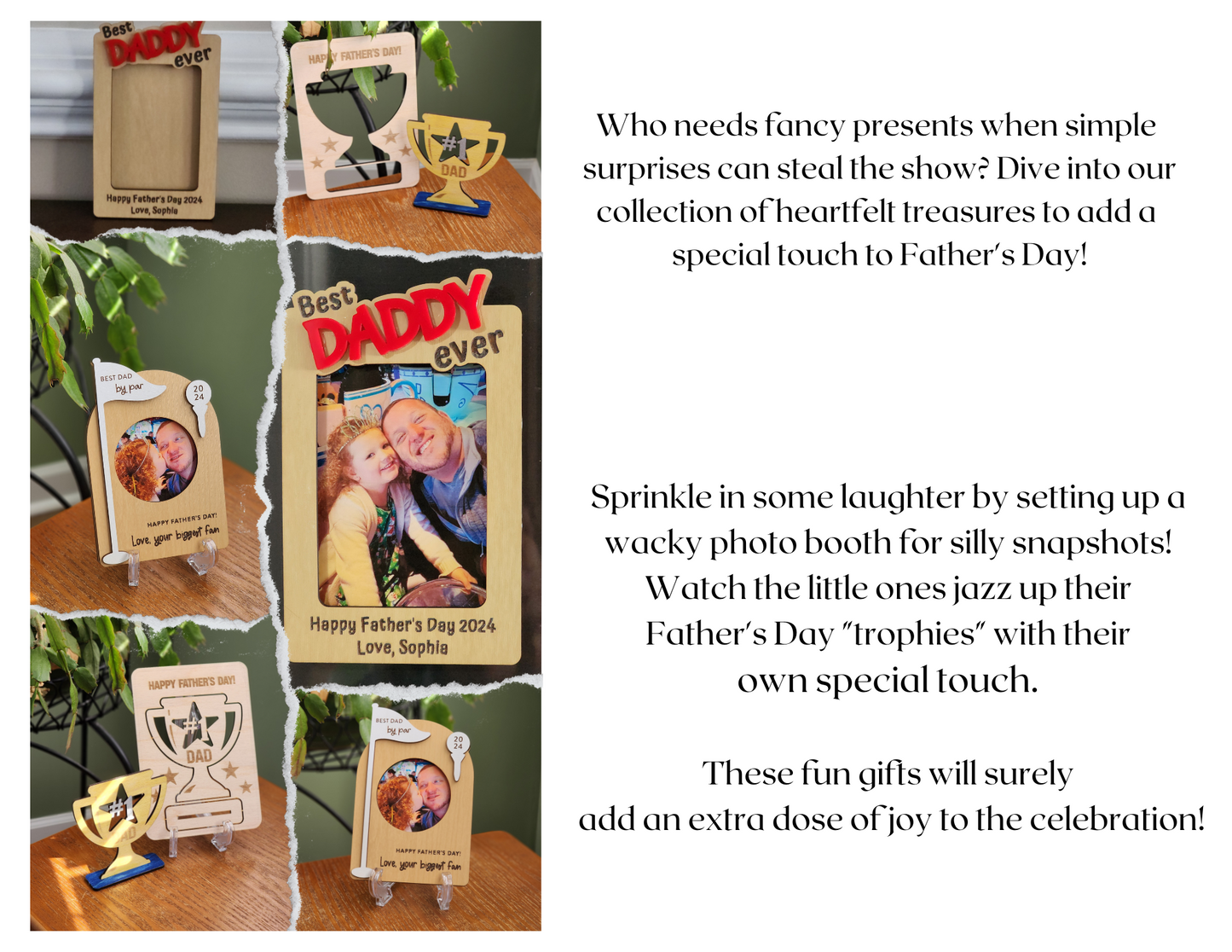 "Best Dad Ever" Photo Frame