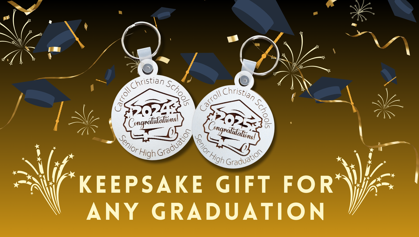 NFC Graduation Keepsake Keychain