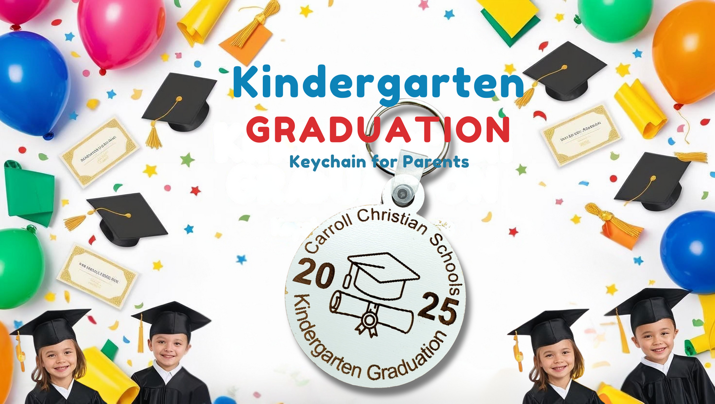 NFC Graduation Keepsake Keychain