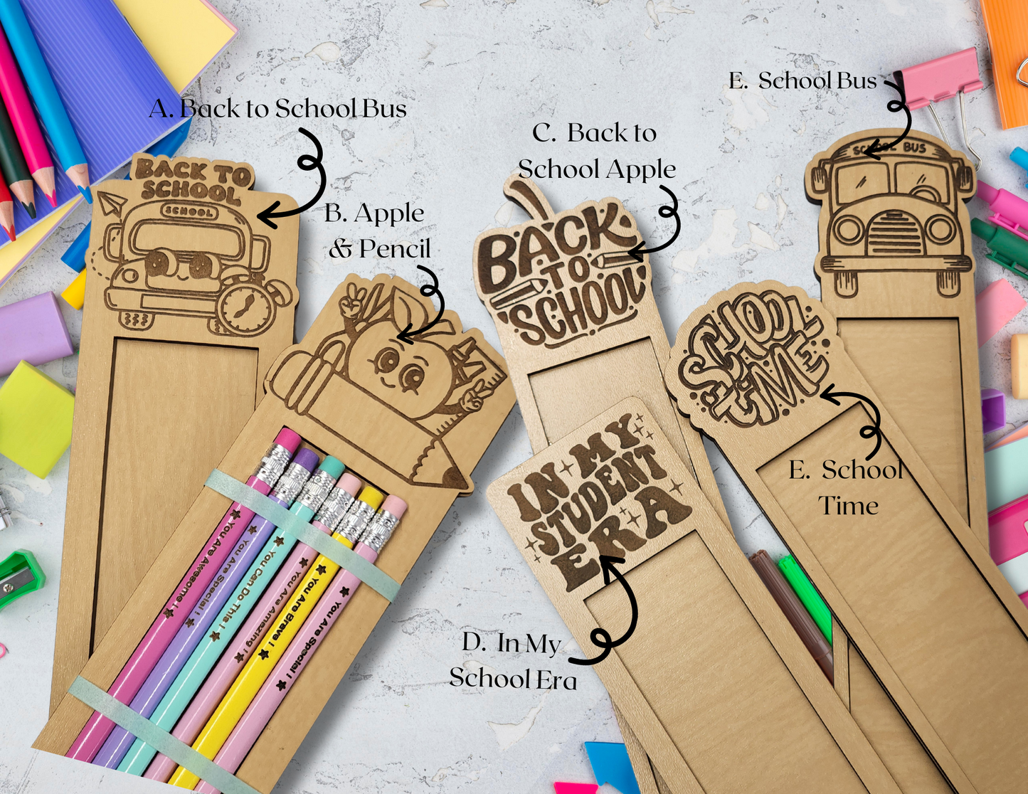 Pencil Holder Set