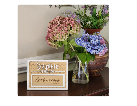 New Scripture of the Week Starter Set 13 KJV Bible Verses for Daily Encouragement