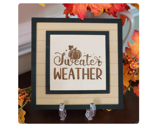 Interchangeable Insert - Sweater Weather