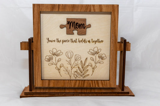 Mother's Day Insert "Piece of our Puzzle"