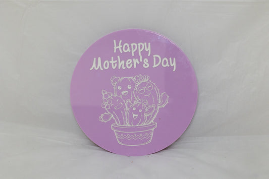 Mother's Day Cactus Family Insert