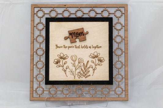 Single Interchangeable Frame - Diamond Design