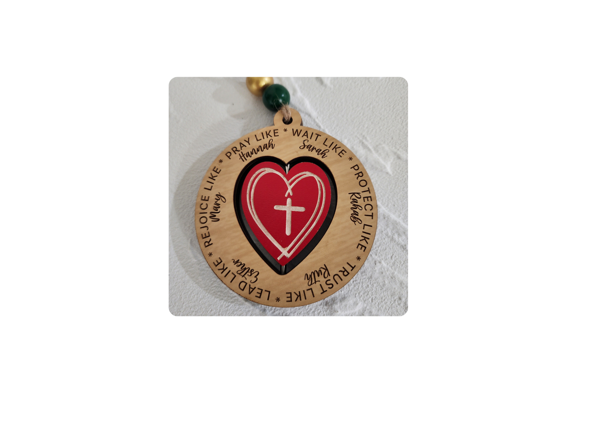 Women of God Spinner Ornament – Christian Christmas Gift