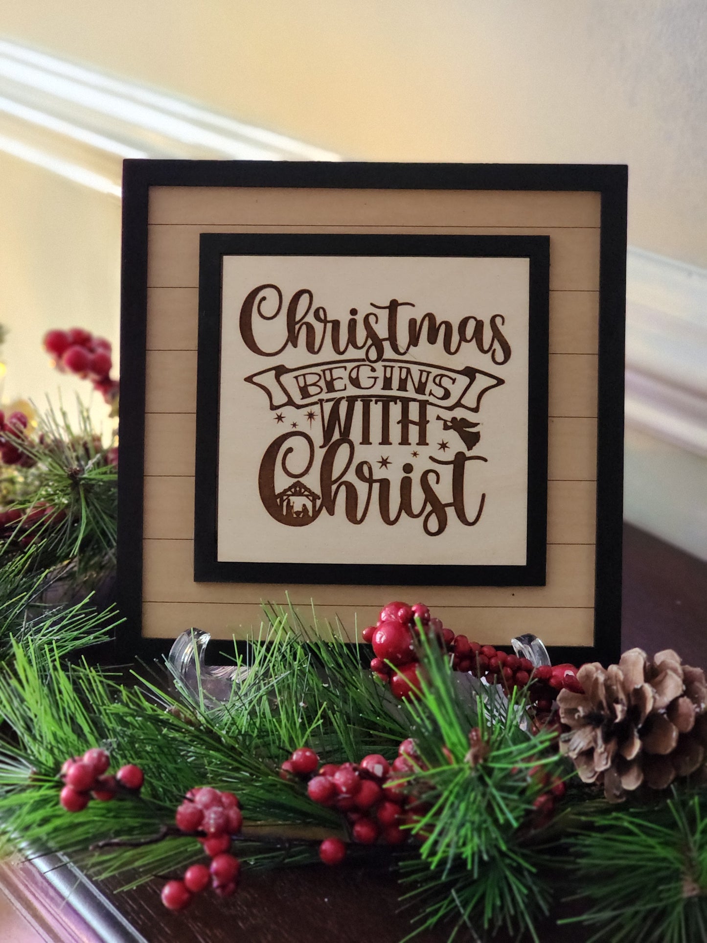 Interchangeable Inserts - Christ in Christmas