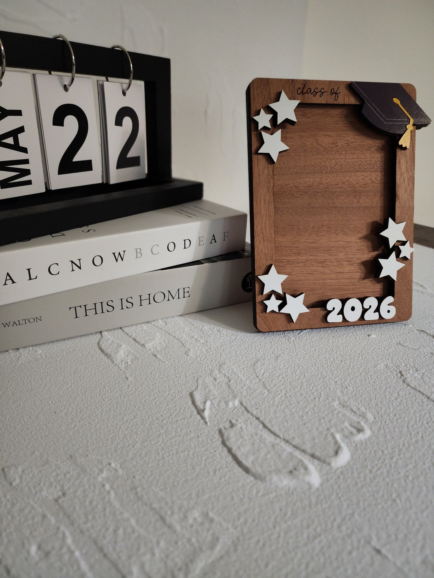 Graduation Photo Frame – Class of 2026 Wooden Picture Frame