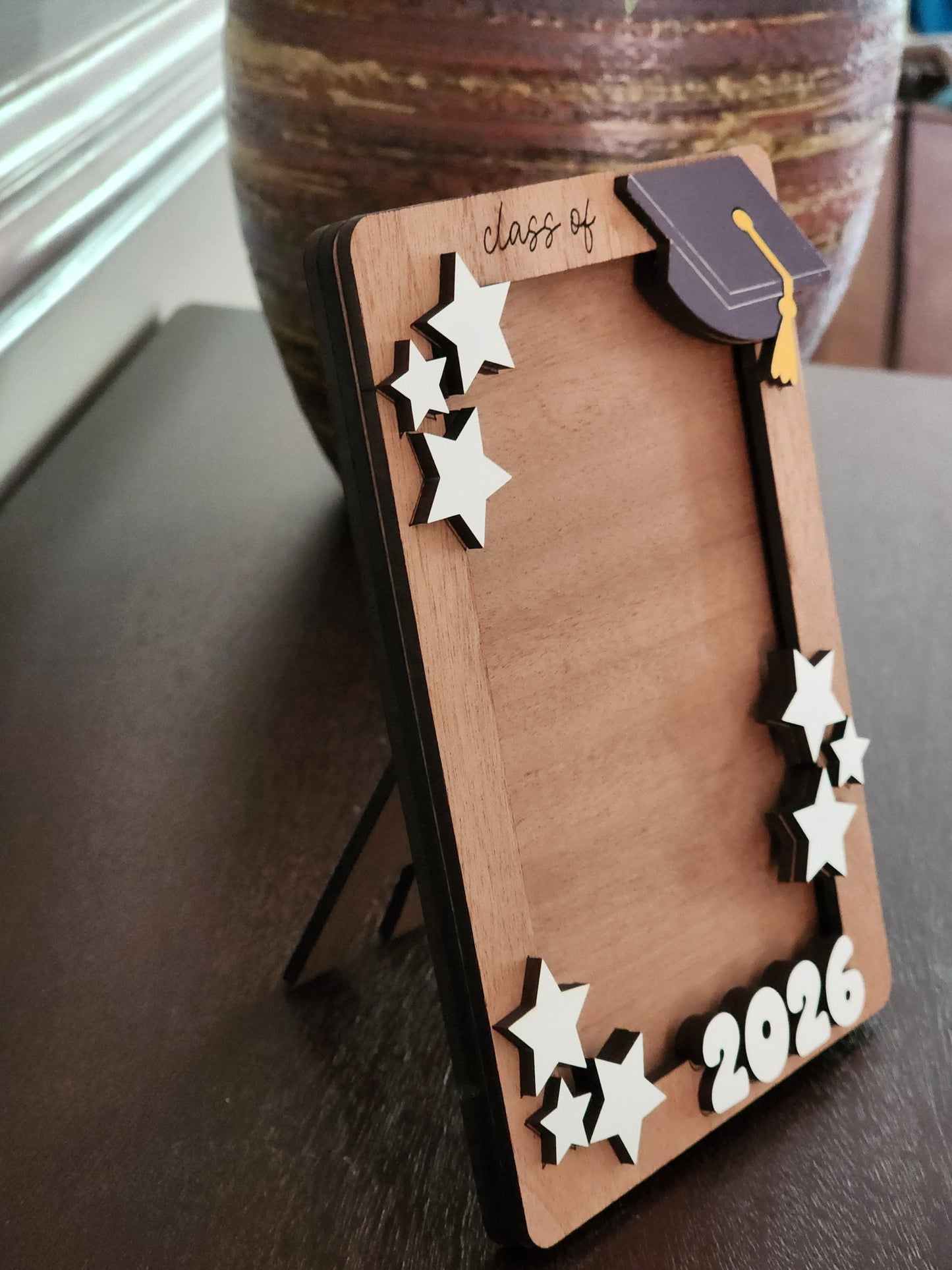 Graduation Photo Frame – Class of 2026 Wooden Picture Frame