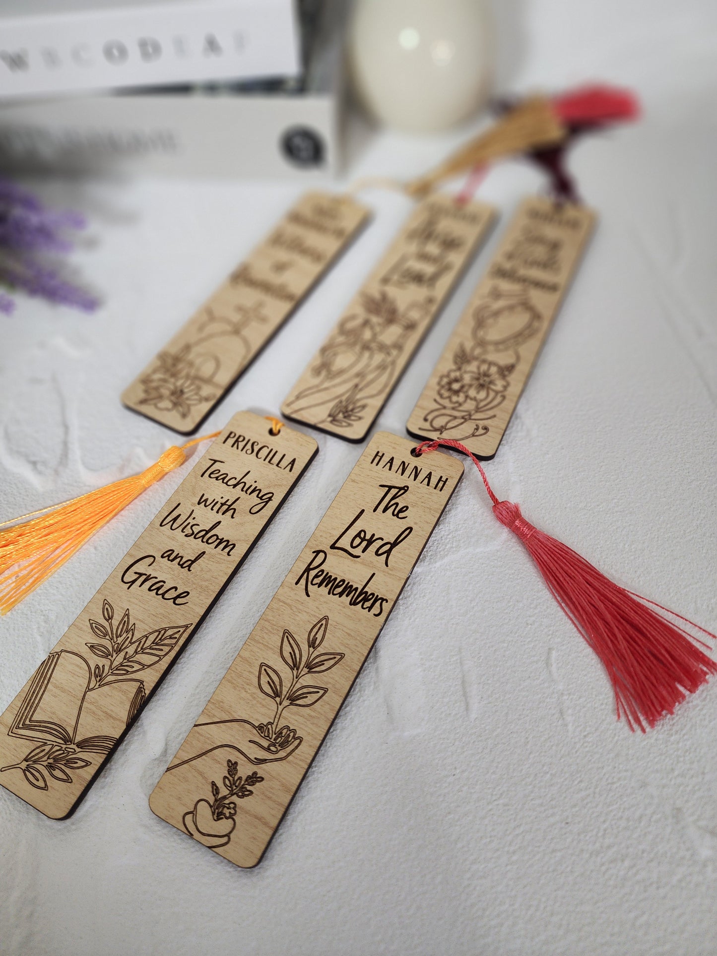 Bible Character Bookmarks for Women