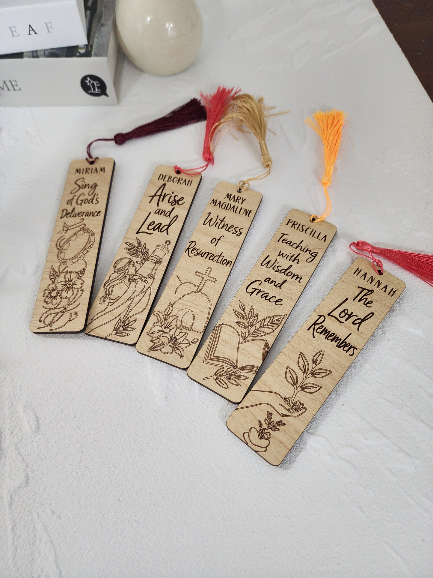 Bible Character Bookmarks for Women