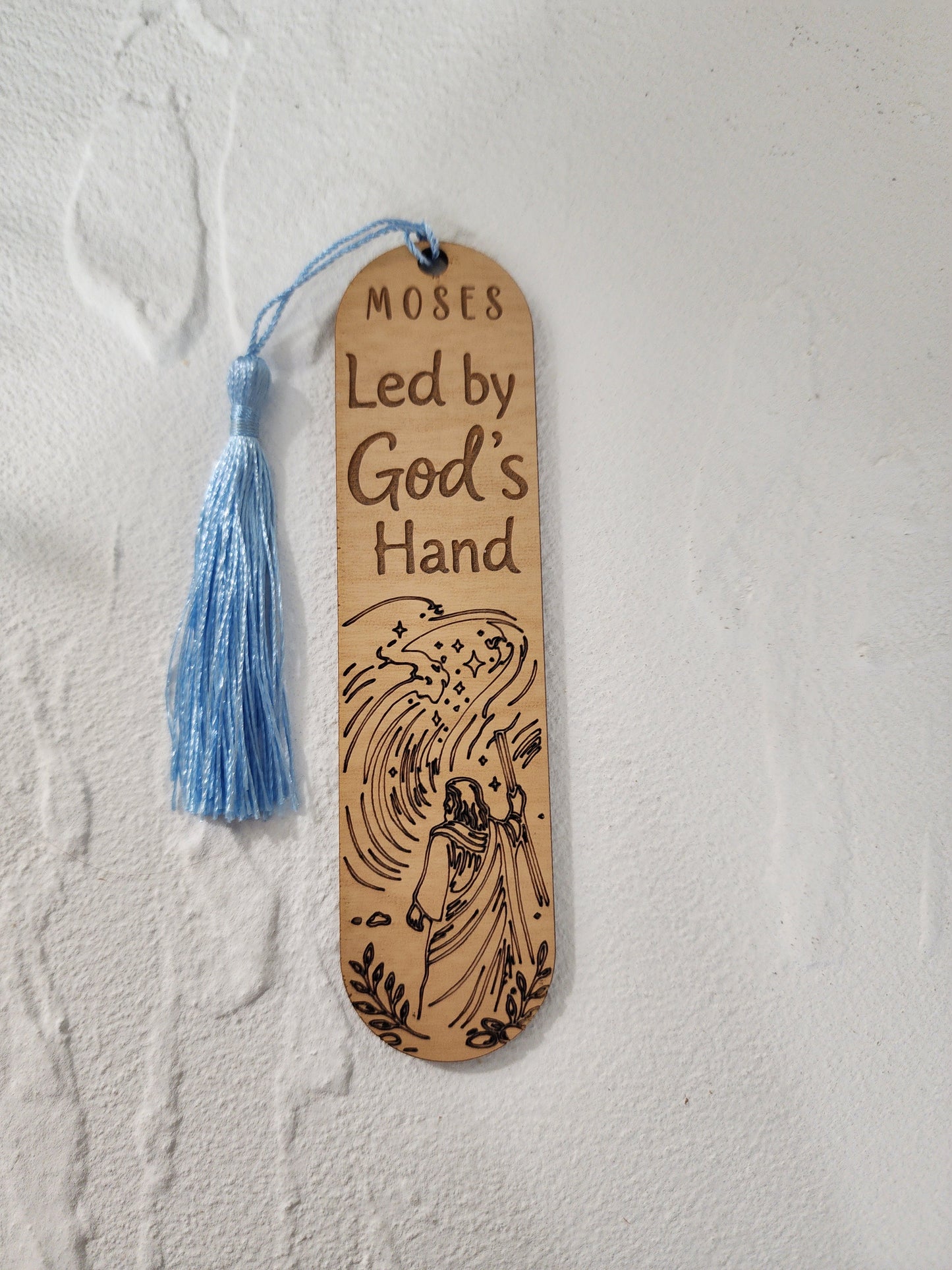 Men of the Bible Laser Engraved Wood Bookmark