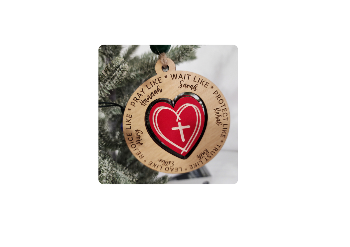 Women of God Spinner Ornament – Christian Christmas Gift