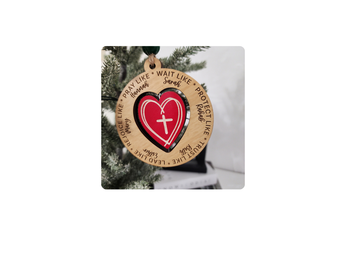 Women of God Spinner Ornament – Christian Christmas Gift