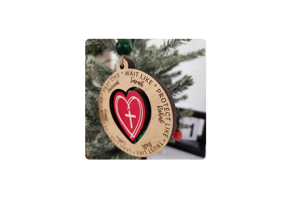 Women of God Spinner Ornament – Christian Christmas Gift