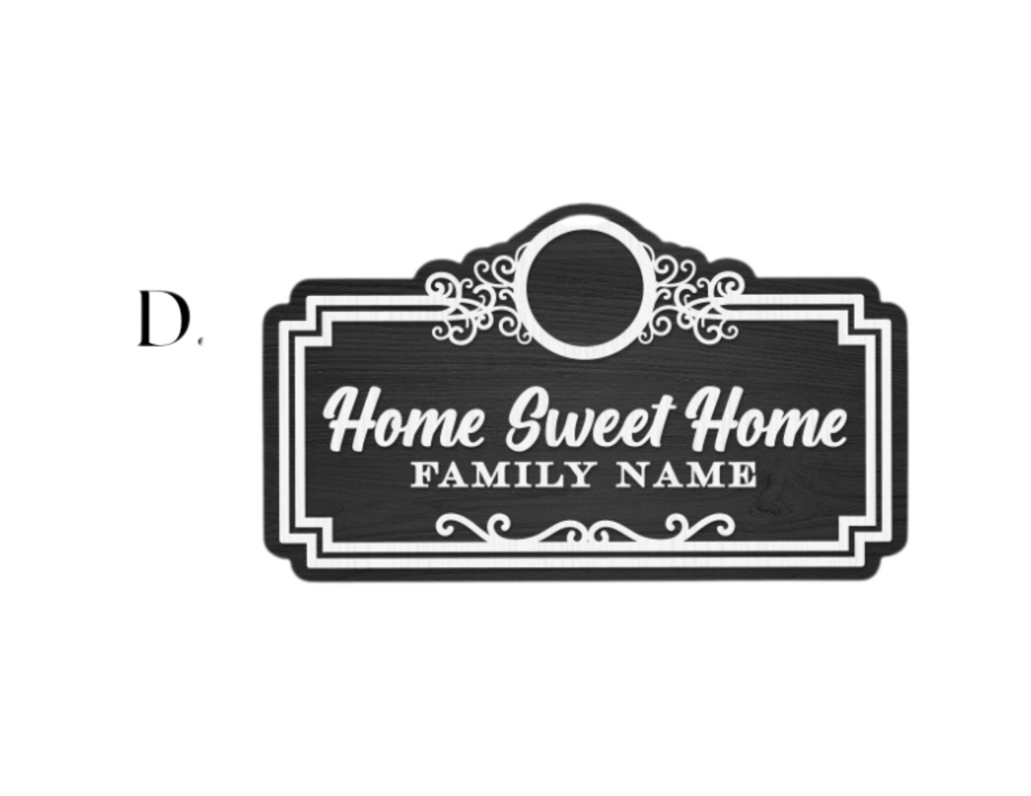 Welcome Home Interchangeable Sign Starter Set