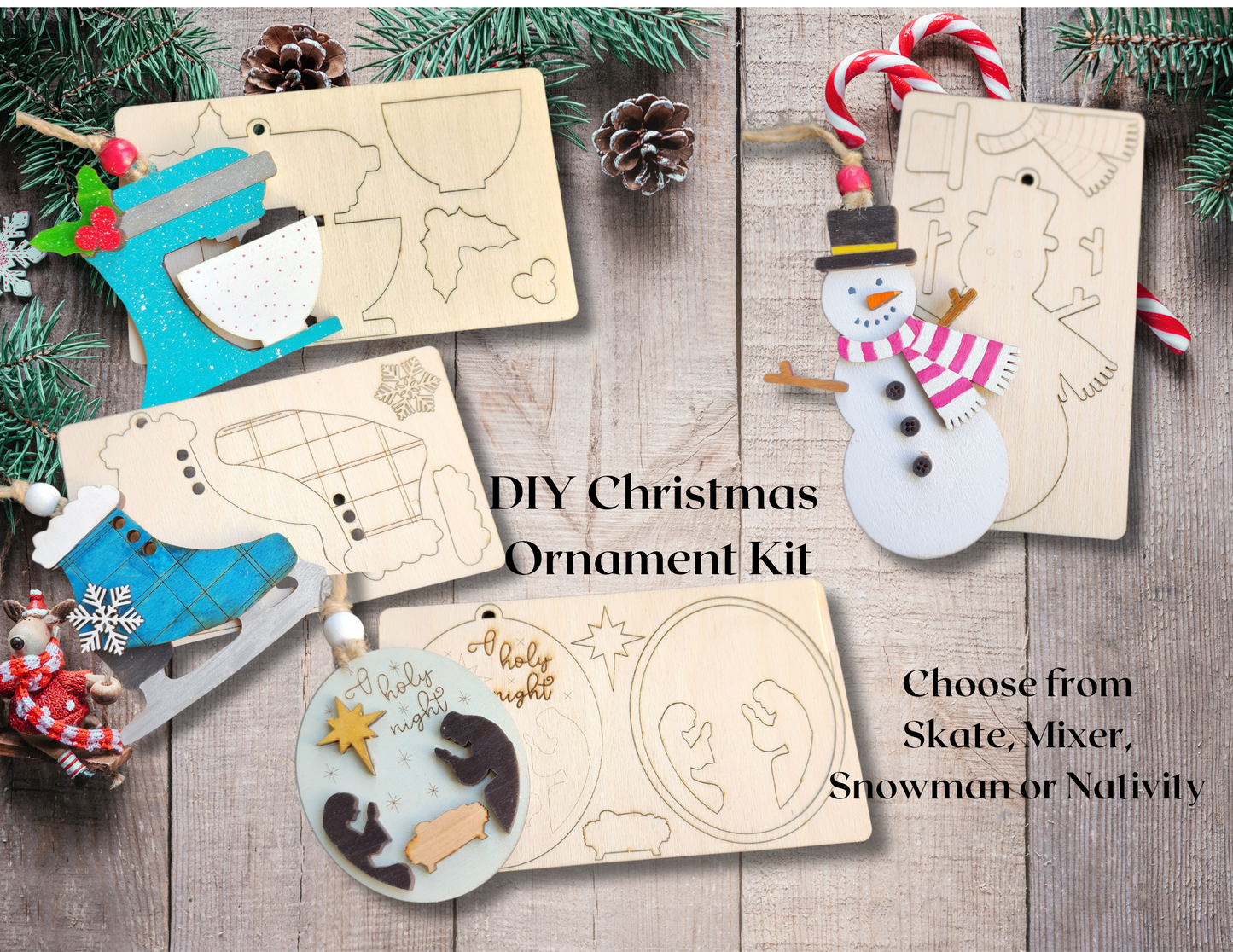 DIY Simple Ornaments