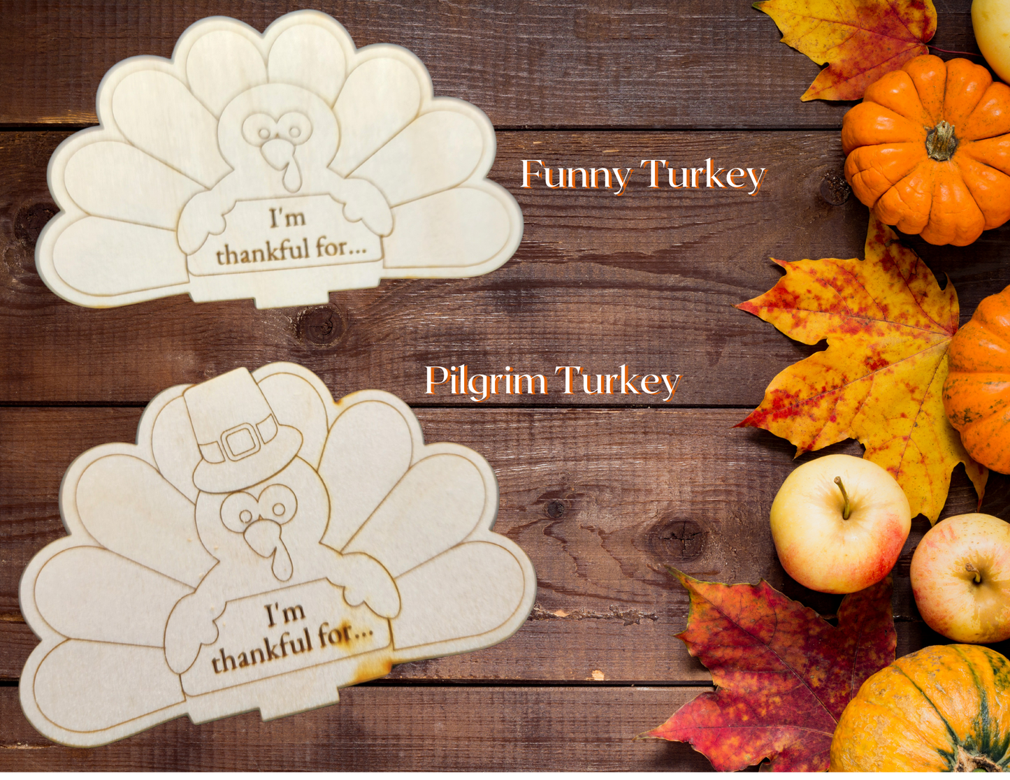 DIY Turkey Place Sitters