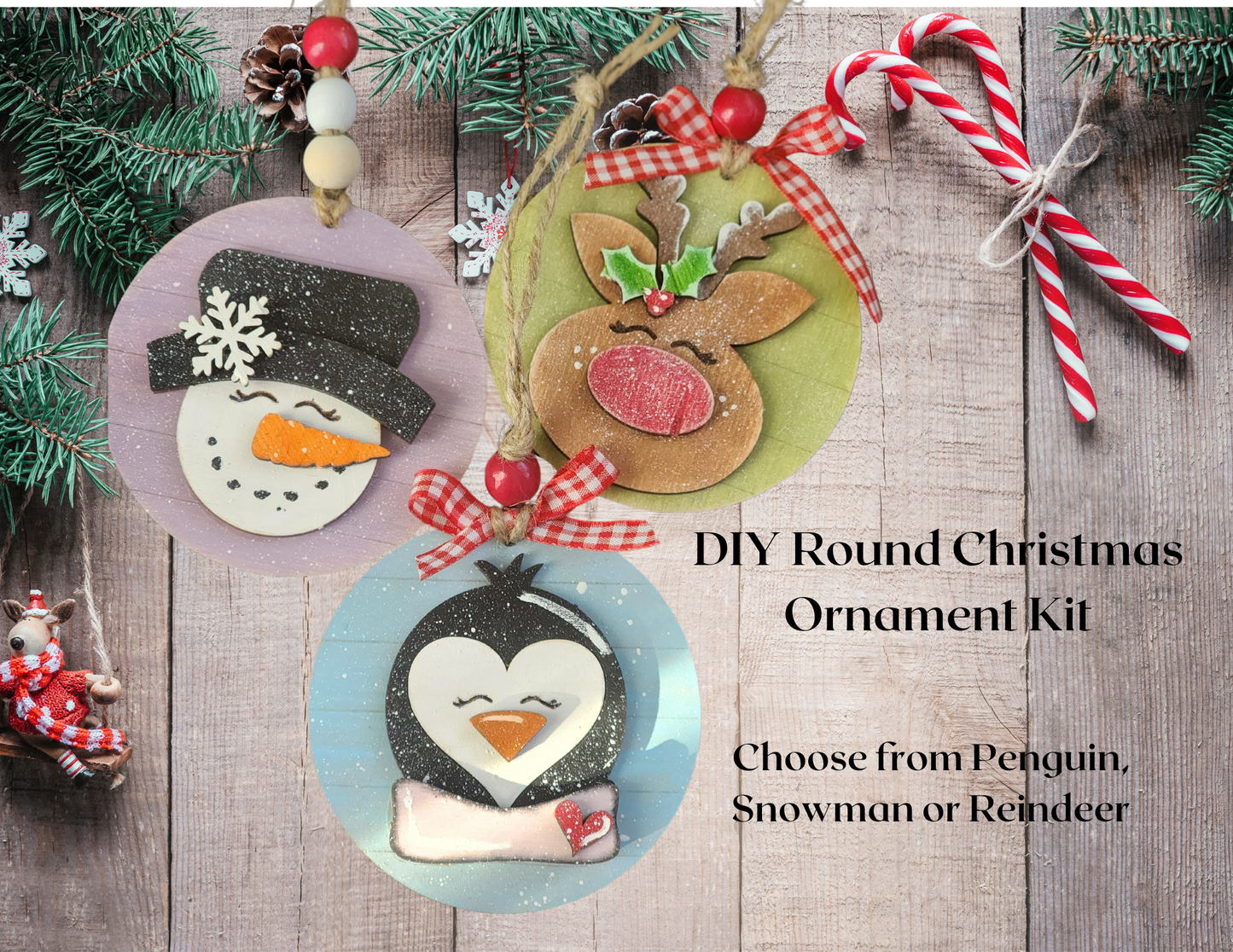 DIY Christmas Fun Ornaments