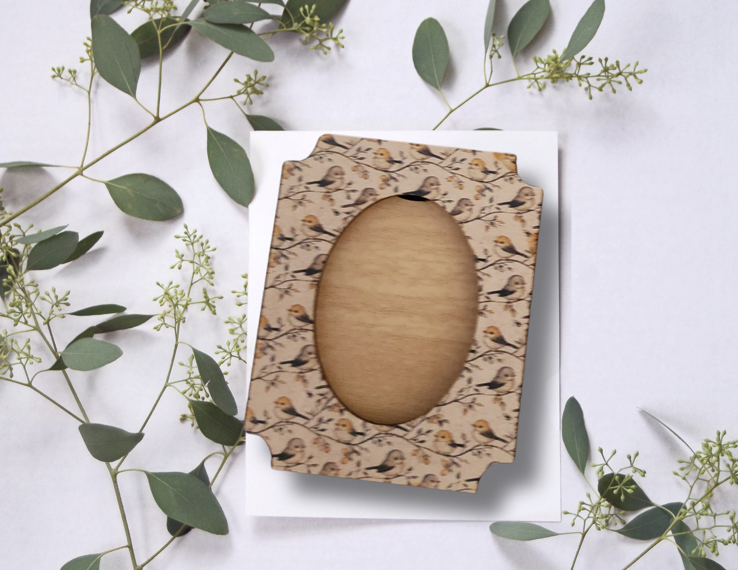 Floral Photo Frame Magnet