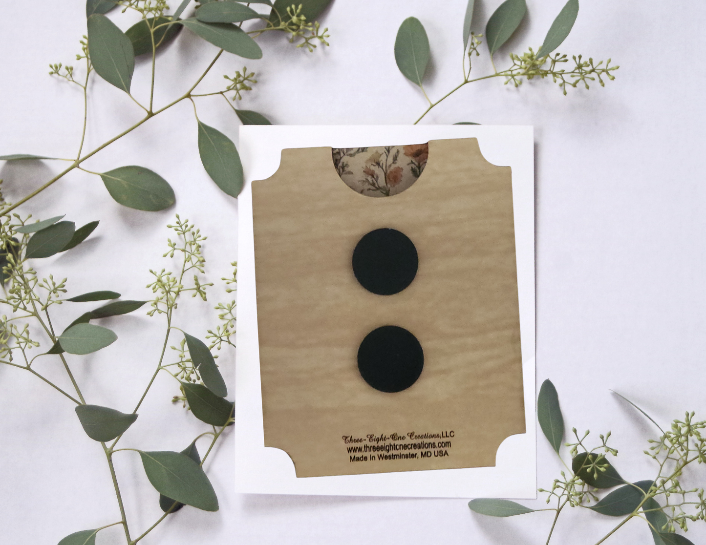 Floral Photo Frame Magnet