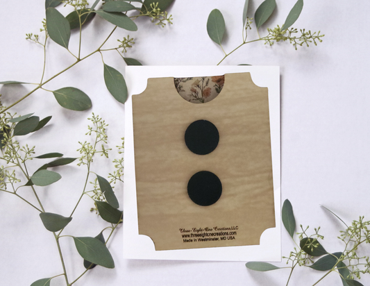 Floral Photo Frame Magnet