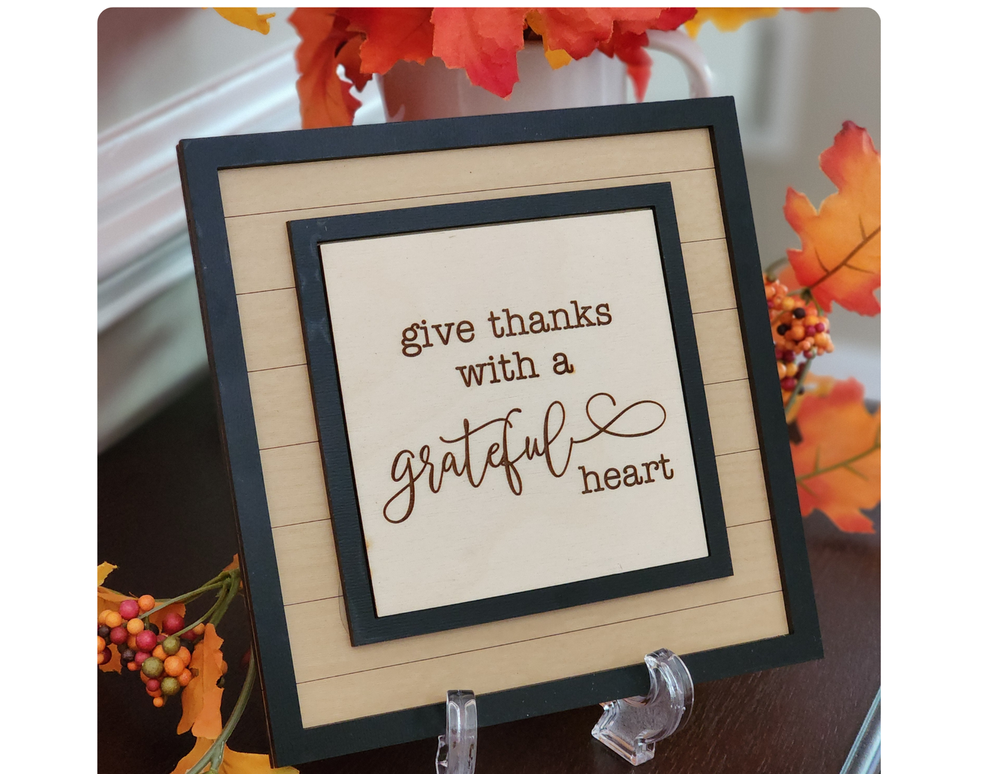 Interchangeable Insert - Grateful Heart