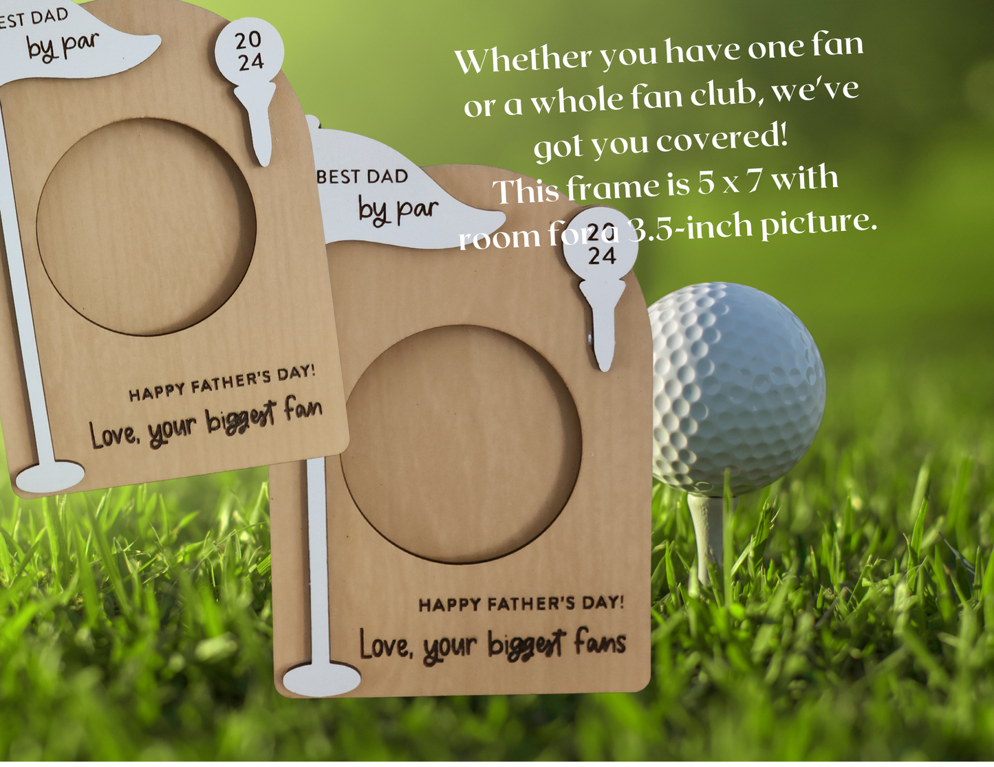 Father's Day Golf Photo Frame