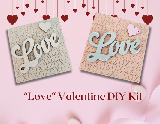 "Love" Valentine DIY Kit