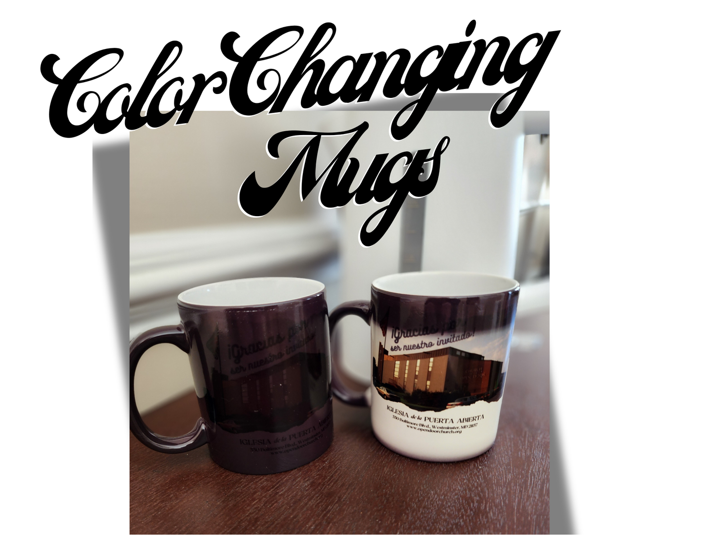 Custom Color Changing Mugs