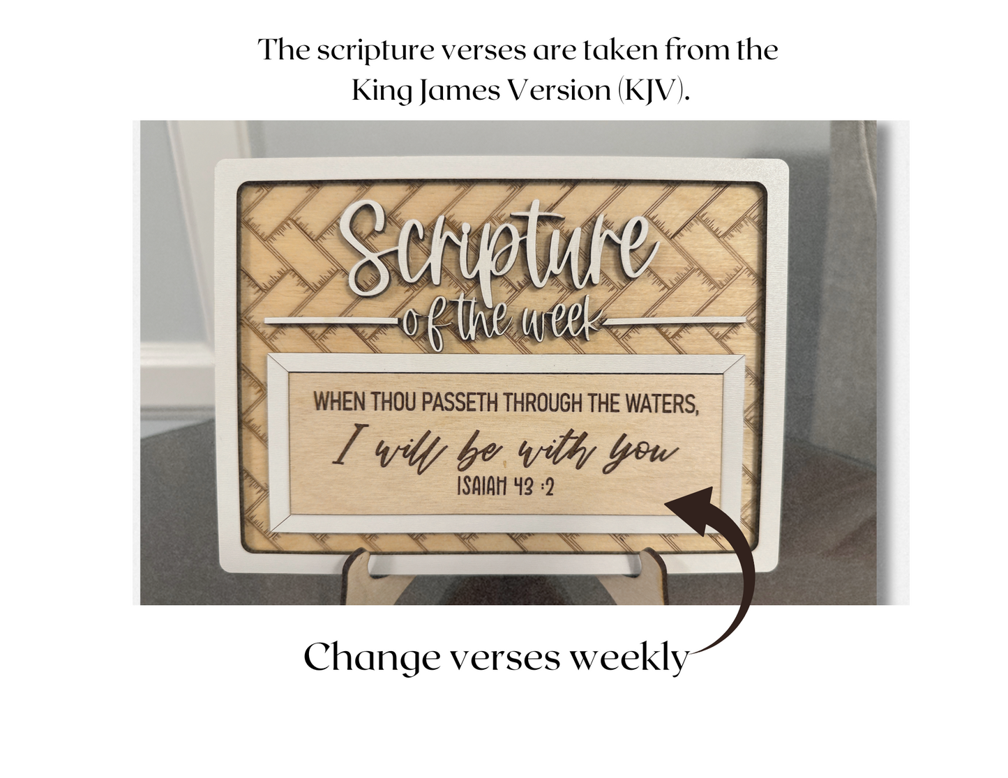 Scripture of the Week Starter Set (Interchangeable)