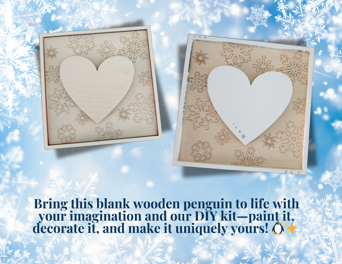 Snowflake Heart DIY Kit