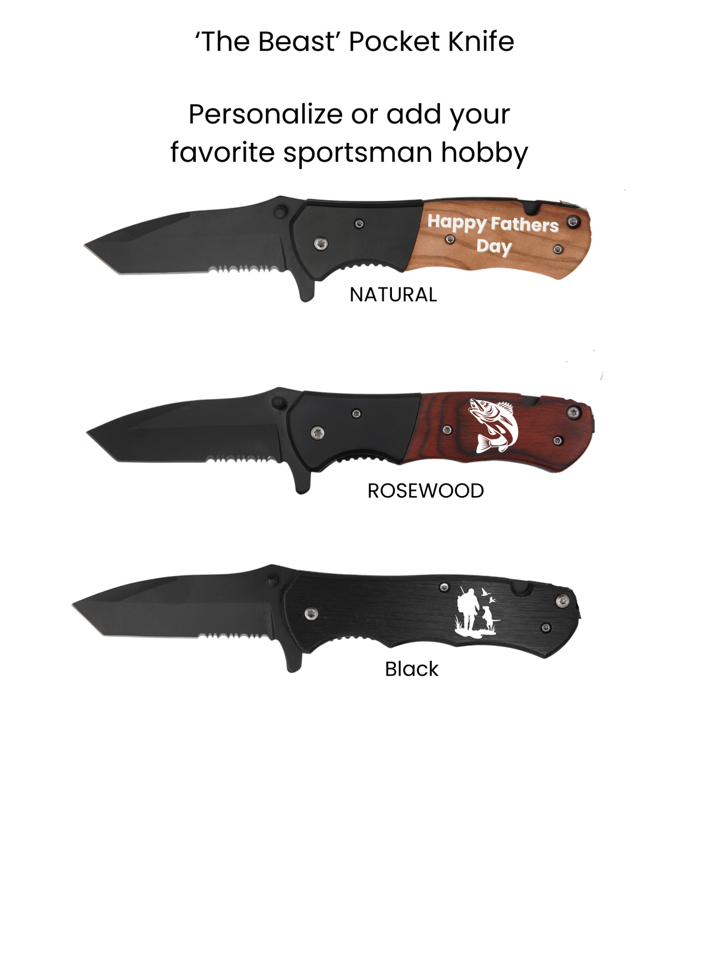 The Beast Pocket Knife – Tactical Folding Knife for Outdoor, Camping & Everyday Carry