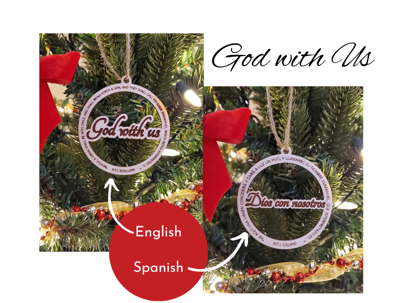 Names of Our Saviour Christmas Ornaments