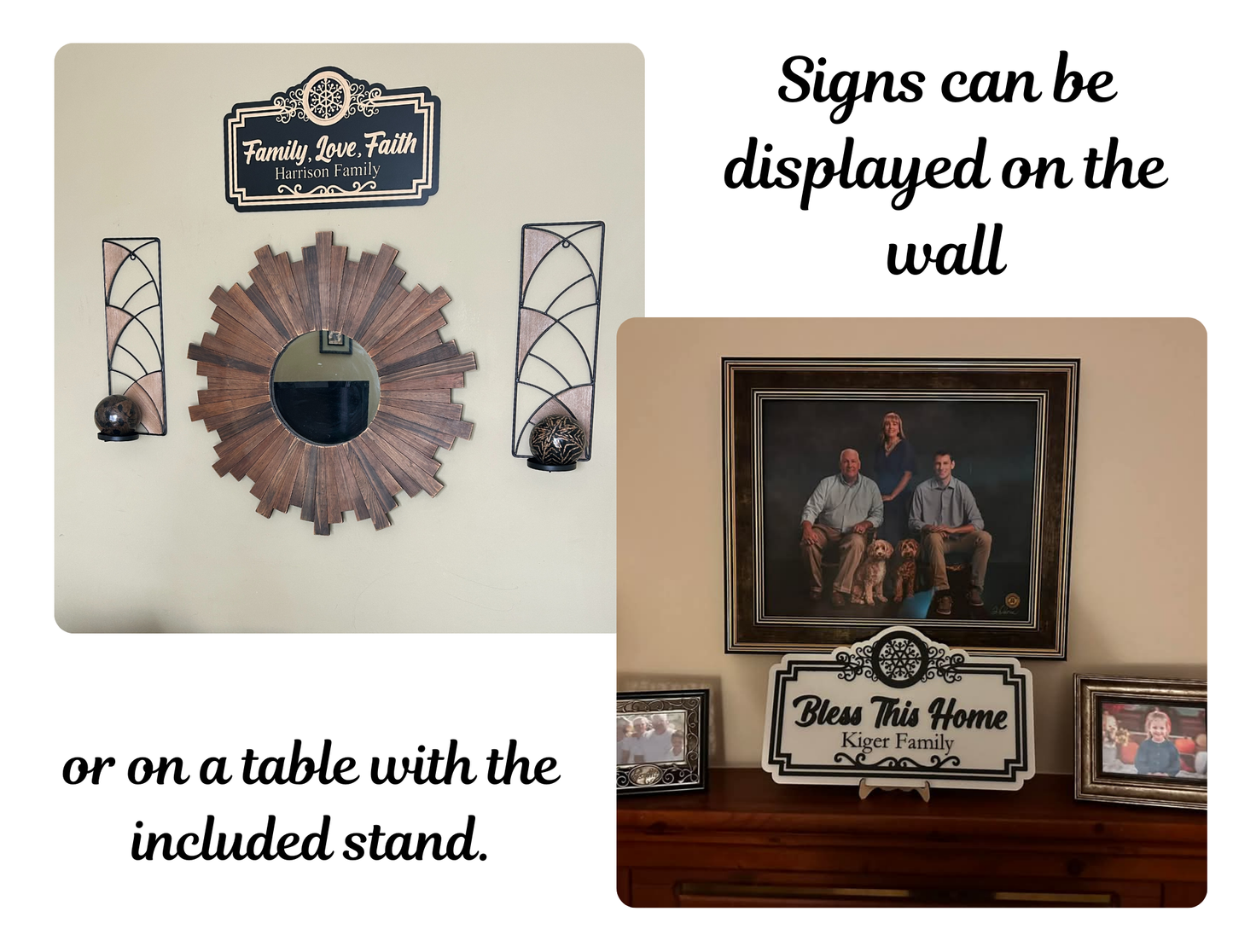 Welcome Home Interchangeable Sign Starter Set