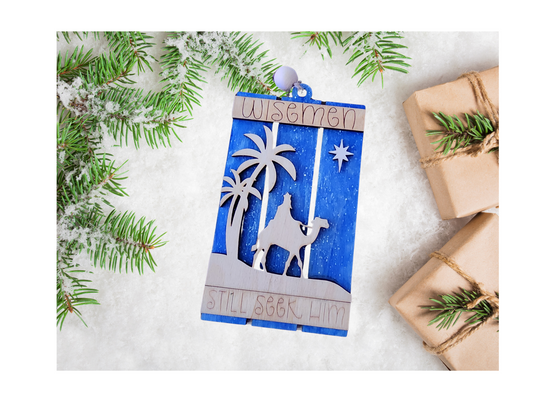 Wisemen Still Seek Him Ornament/Gift Card Holder