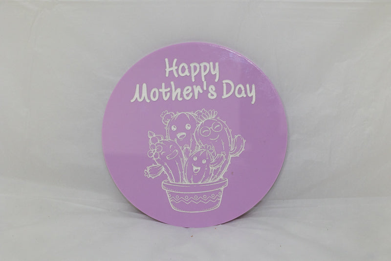 Mother's Day Cactus Family Insert